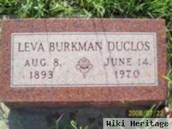 Leva Lillian Burkman Duclos