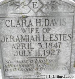 Clara H Davis Ester