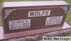 Clara A Wolfe