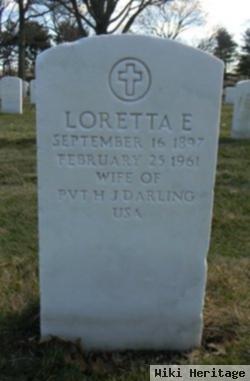 Loretta E Darling