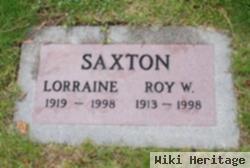 Roy W. Saxton