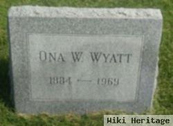 Ona Wallingford Wyatt