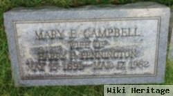 Mary E. Campbell Pennington