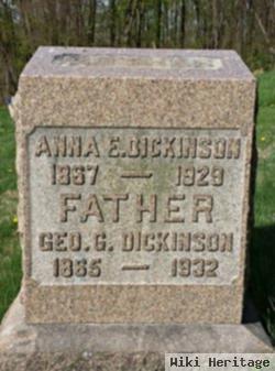 Anna E Pinkerton Dickinson