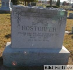 Frank Rostorfer