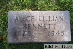 Alice Lillian Jukes Bennett