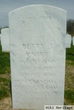 Betty J. Braden Knirr