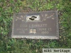 Rose I. Ribblett