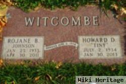 Harold D. "tiny" Witcombe