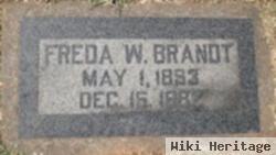 Freda W Brandt