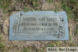 Marion Kay Lloyd