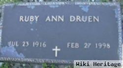 Ruby Ann Druen