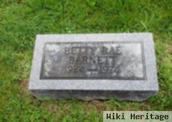 Betty Rae Cook Barnett