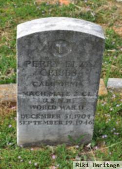 Perry Elza Cribbs