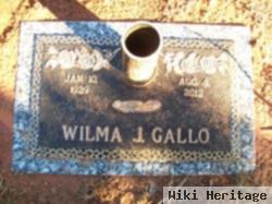 Wilma Josephine Joines Gallo