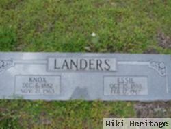 Knox Landers