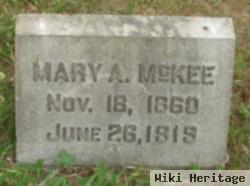 Mary A Mckee