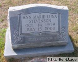 Ann Marie Luna Stevenson