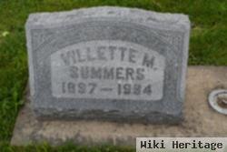 Villette M. Summers