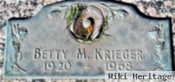 Betty Marie Fifer Krieger