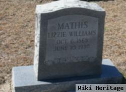 Lizzie Williams Mathis