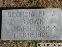 Georgia Ella Whiting Brown