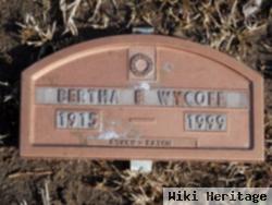 Bertha E Sullivan Wycoff