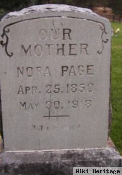 Lenora Caroline "nora" Capon Page