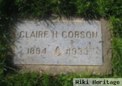 Claire Horatio Corson