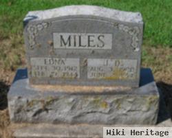 Edna Loraine Saddler Miles