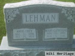 Mary Catherine Oberholzer Lehman