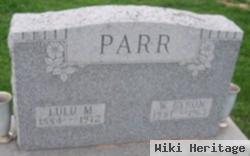 Lulu Mae Hupp Parr