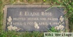 E. Elaine Rose