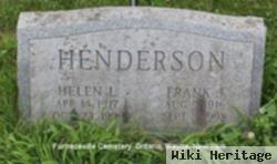 Frank J Henderson