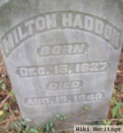 Milton Haddon