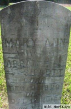 Mary Ann Bright Sibbett