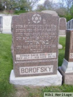 Rabbi Hymon D Borofsky