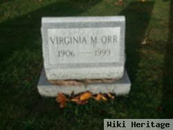 Virginia M Orr