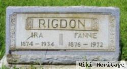 Fannie Rigdon