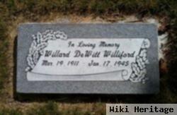 Willard Dewitt Williford