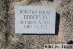 Dorothy Elaine Anderson