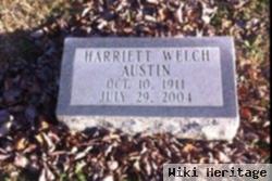 Harriett Welch Austin