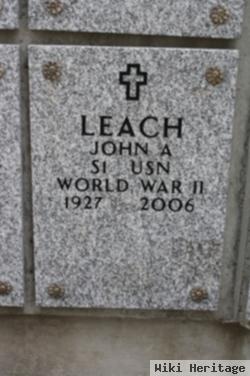 John A Leach