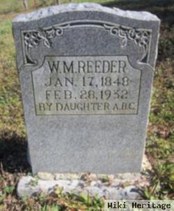 W. M. Reeder