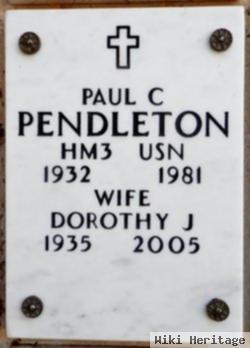 Paul C Pendleton