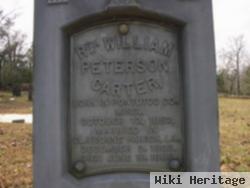 Rev William Peterson Carter