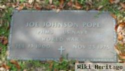 Joe Johnson Pope
