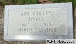 Ann Phillips Hayes