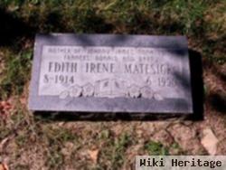 Edith Irene Matesick