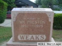 William Preston Weaks